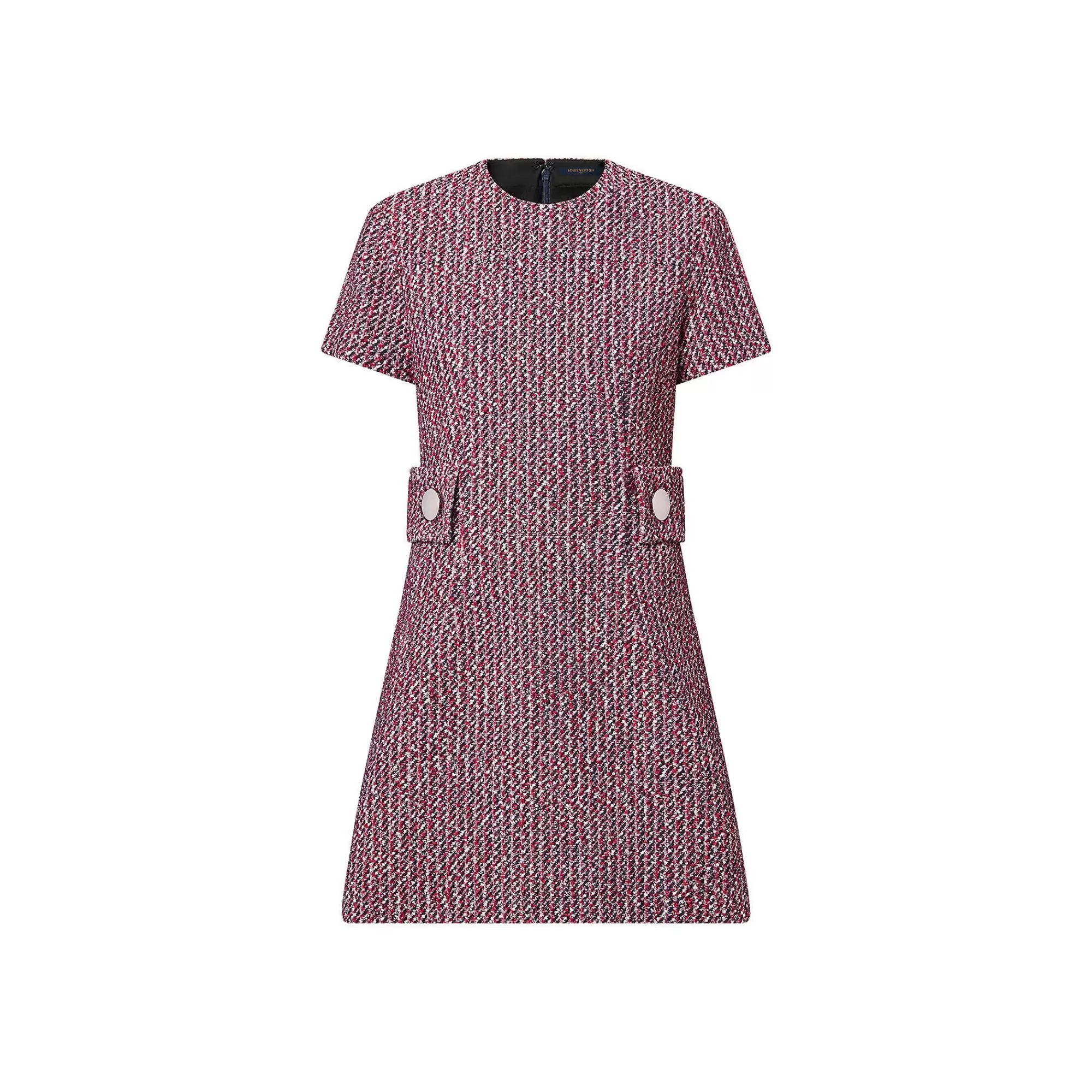 Shop Louis Vuitton Tricolor Skater Dress