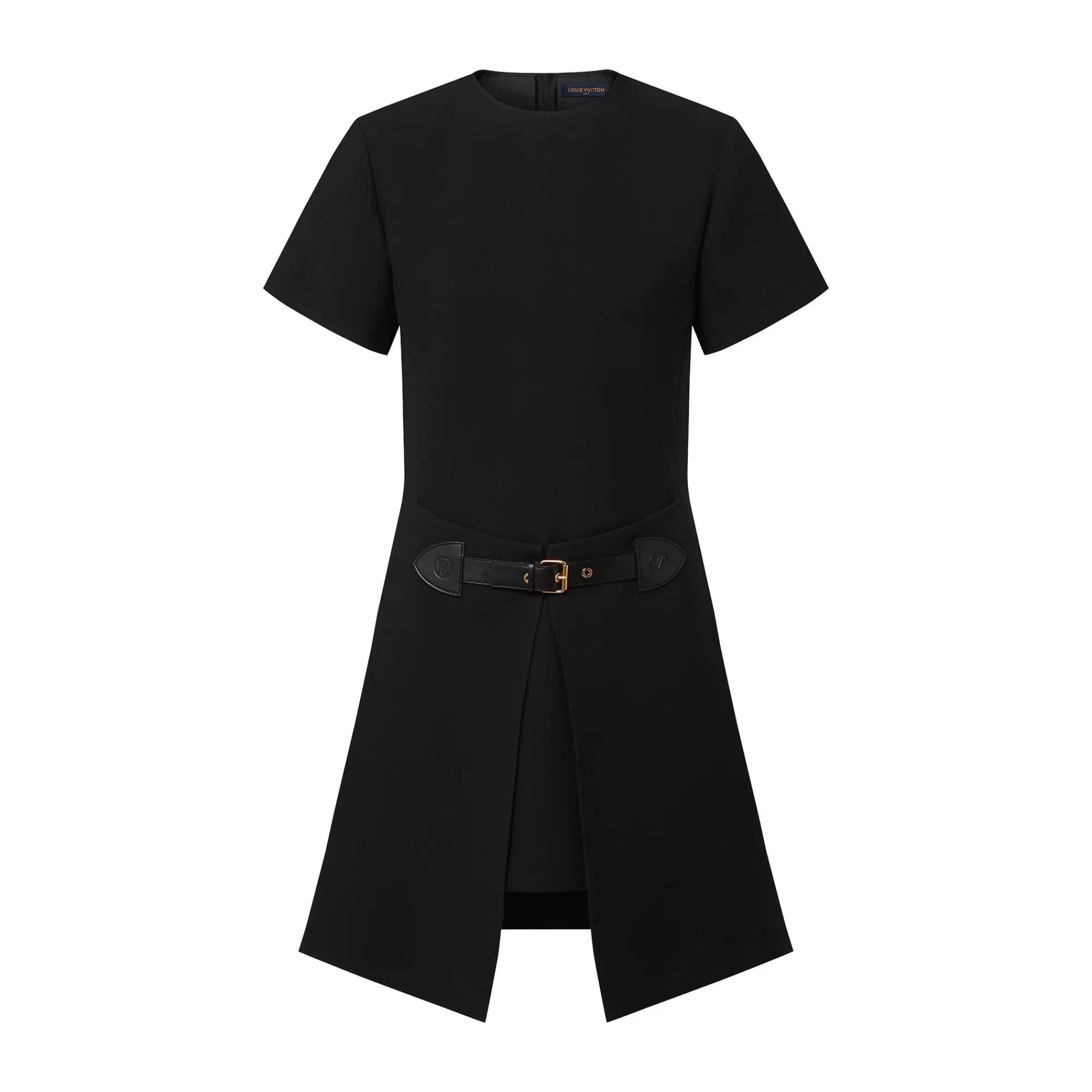 Best Sale Louis Vuitton Trompe L'Oeil Wrap Front Dress