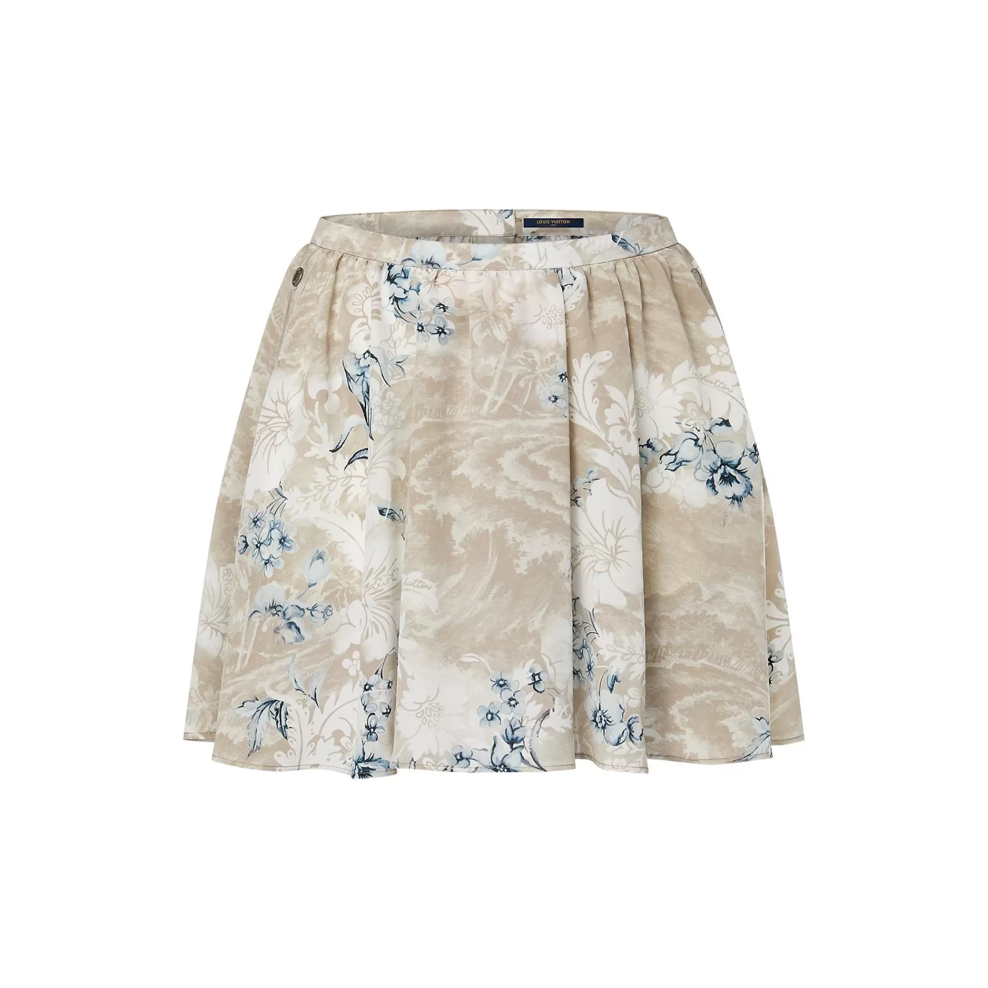 Outlet Louis Vuitton Tropical Print Mini Skirt