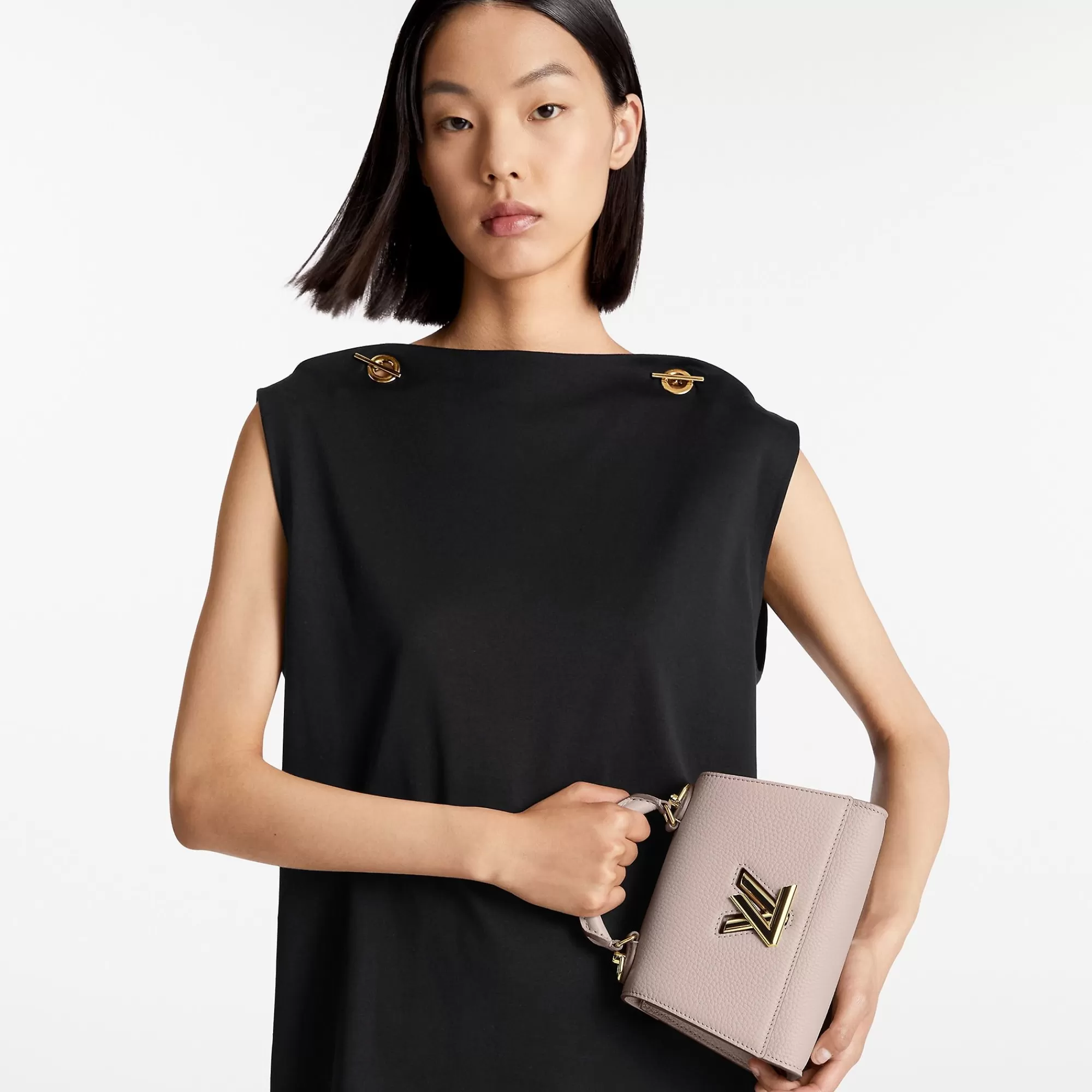 Fashion Louis Vuitton Twist One Handle Bb Greige