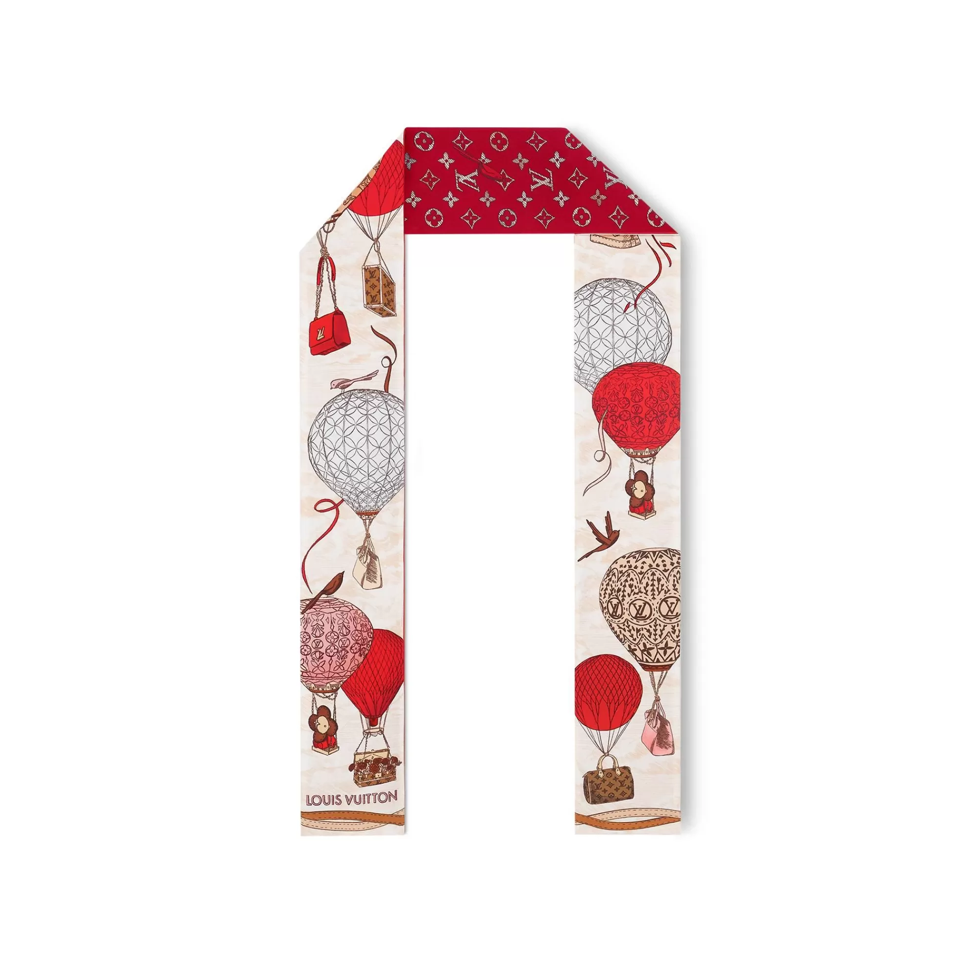 New Louis Vuitton Up And Away Bandeau Poppy