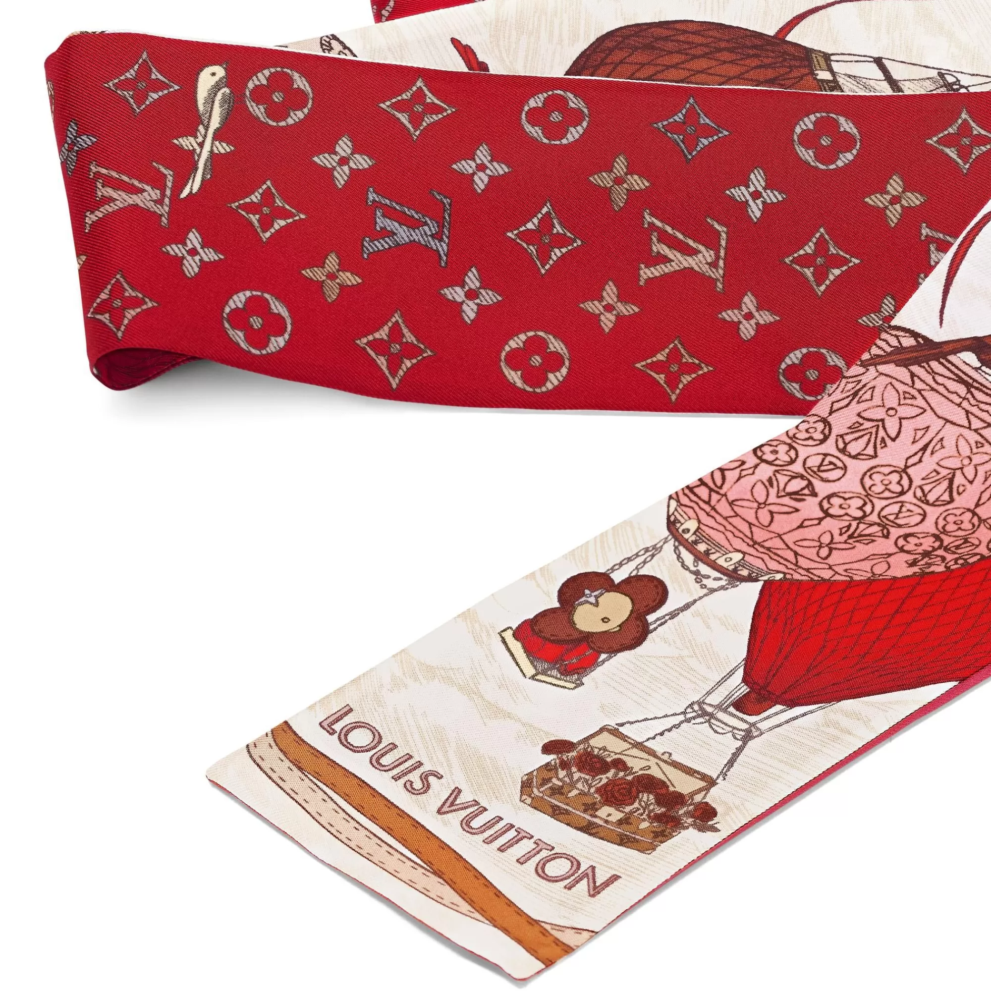 New Louis Vuitton Up And Away Bandeau Poppy