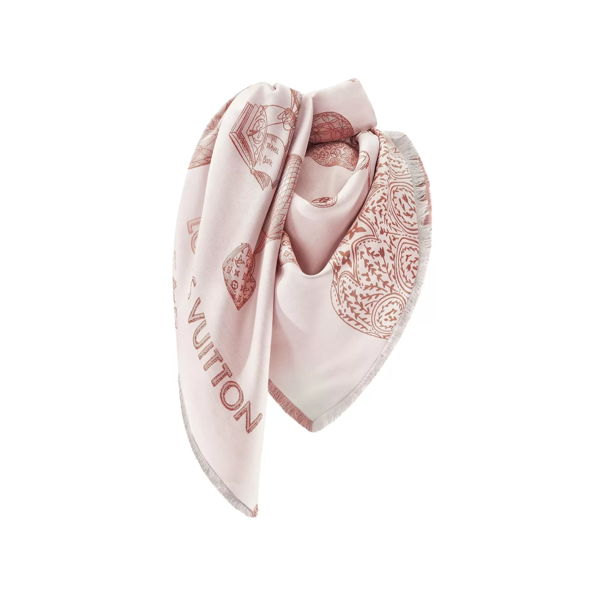 Best Louis Vuitton Up And Away Shawl Tan