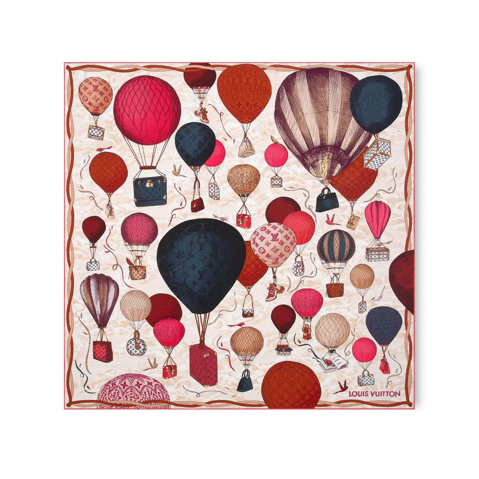 Hot Louis Vuitton Up And Away Square 90 Grenadine