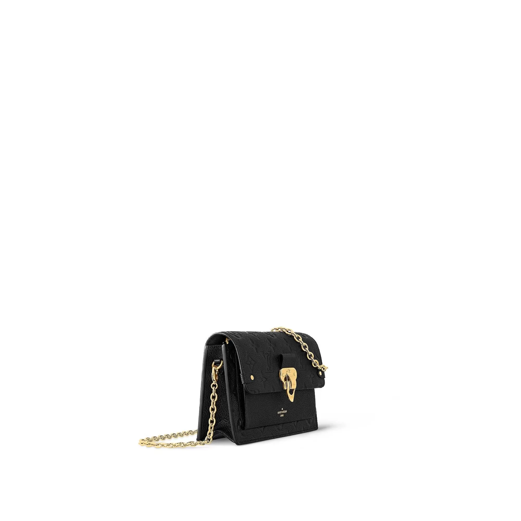 New Louis Vuitton Vavin Chain Wallet Black