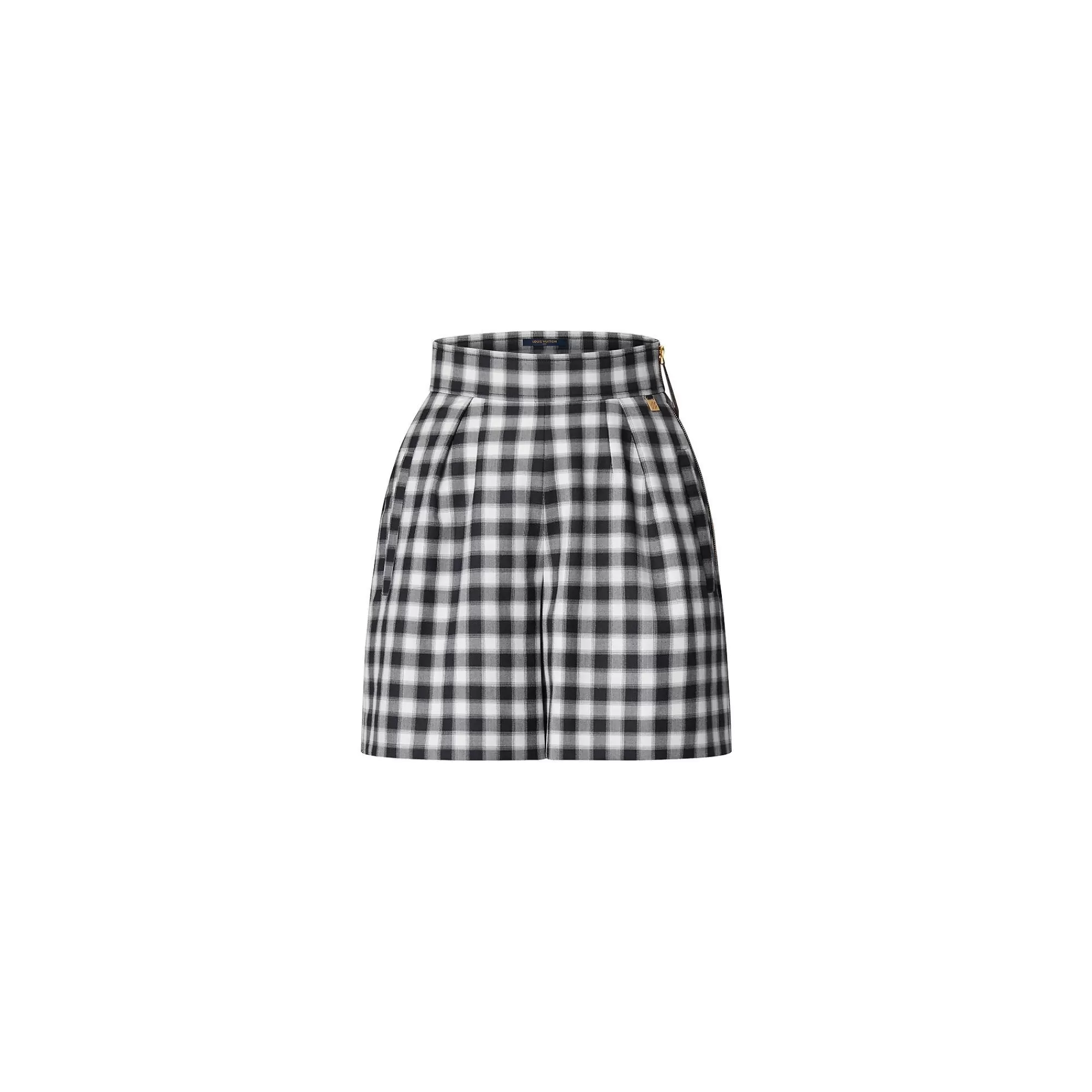 Fashion Louis Vuitton Vichy Check Shorts