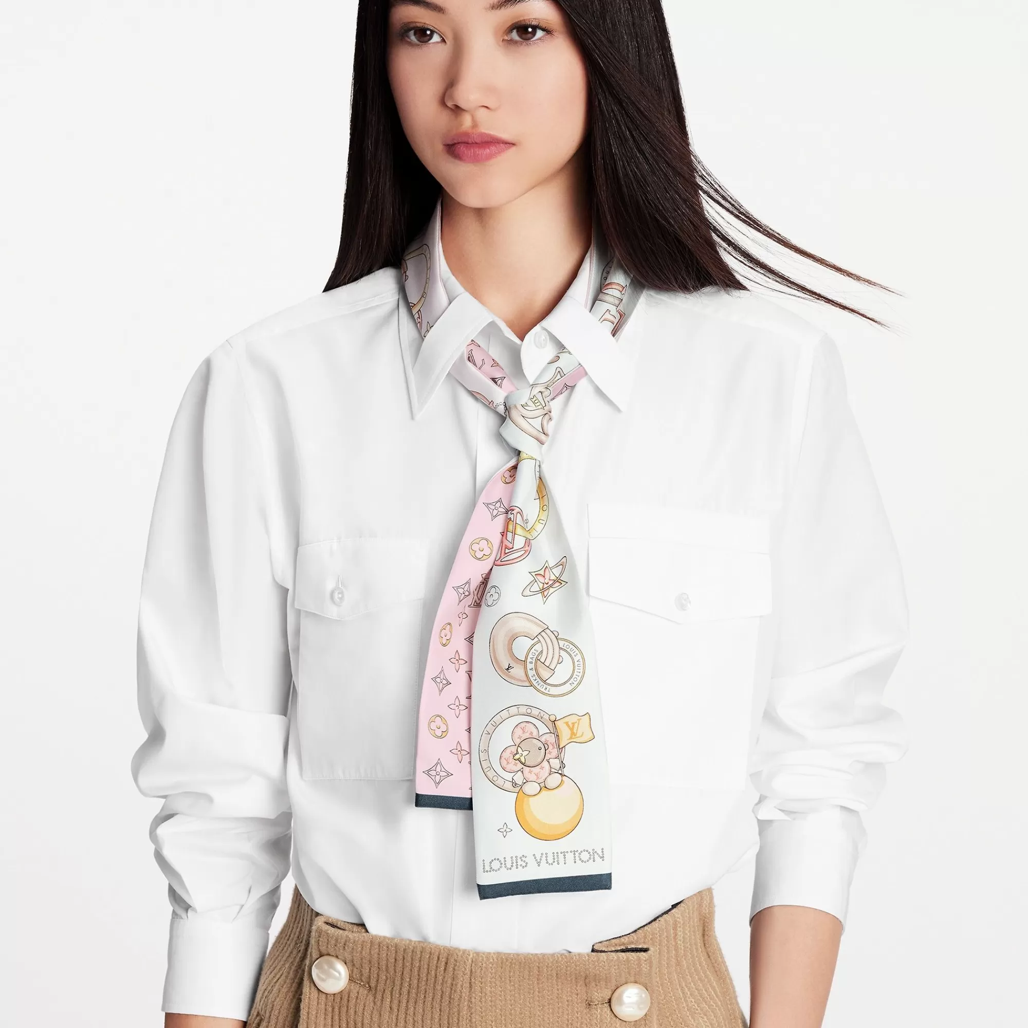 Outlet Louis Vuitton Vivienne And Beyond Bandeau Light Pink