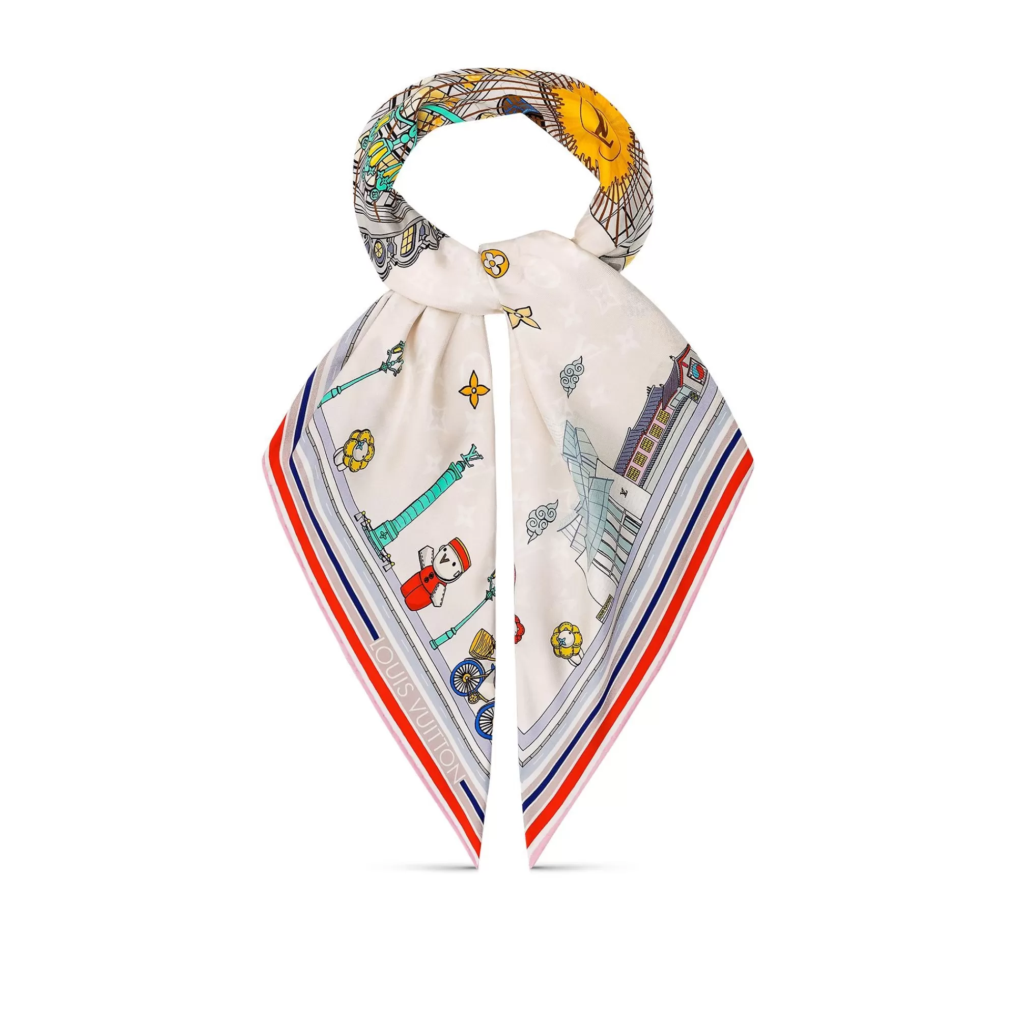 Online Louis Vuitton Vivienne Animation Square 90