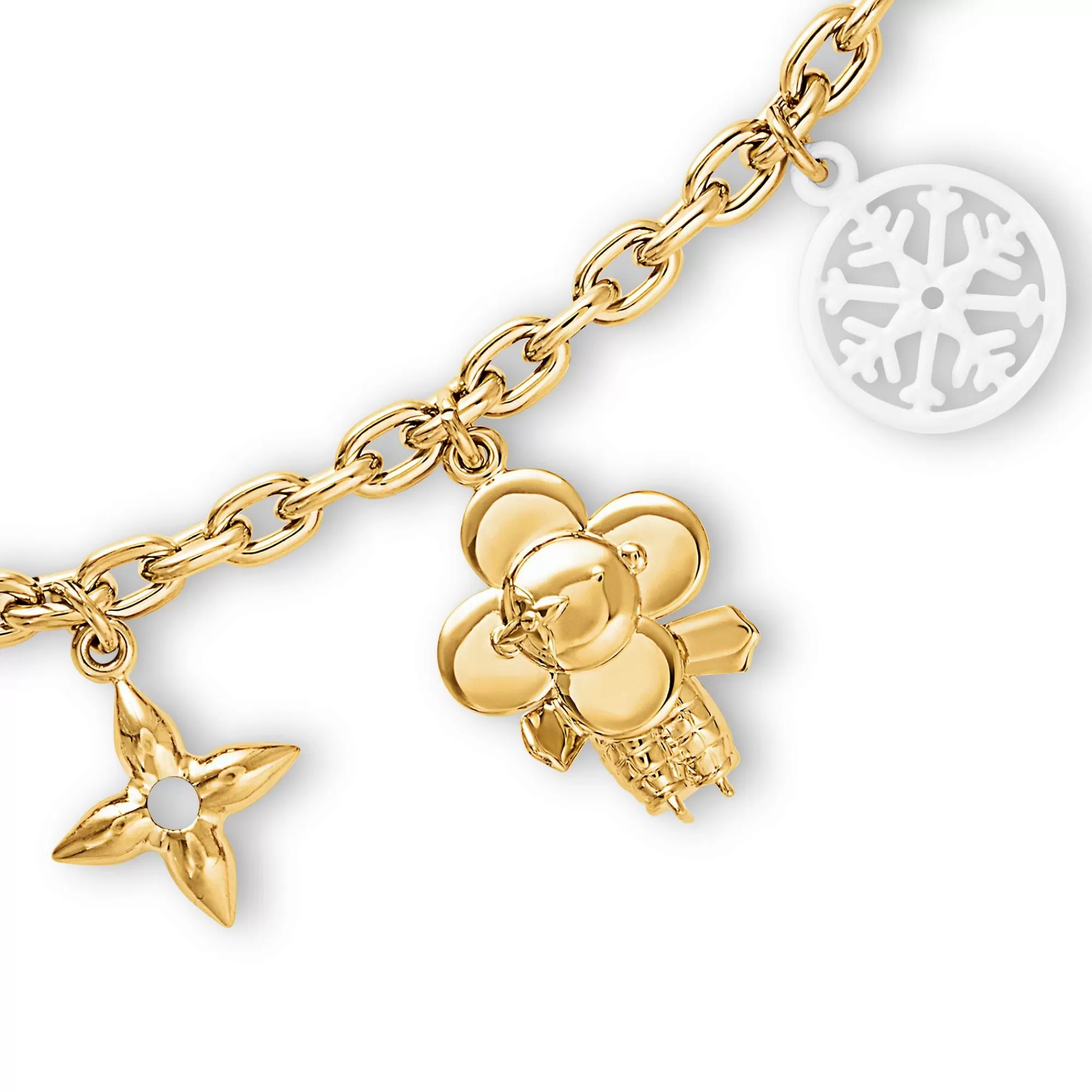 Cheap Louis Vuitton Vivienne Ice Skate Chain Bag Charm