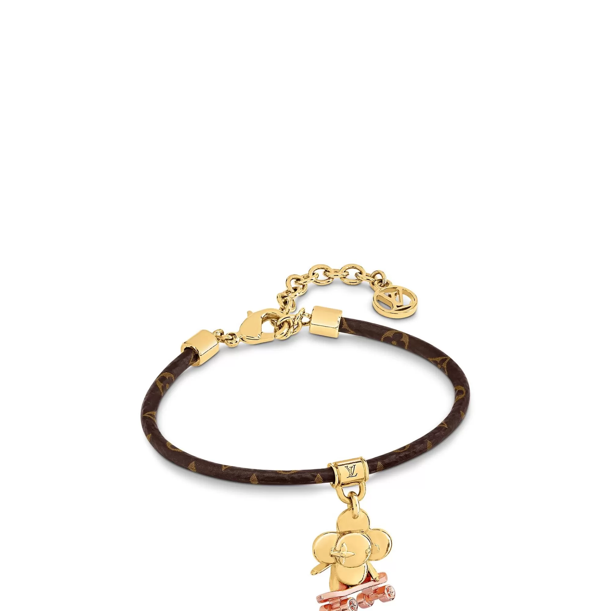 Discount Louis Vuitton Vivienne Kick Flip Bracelet