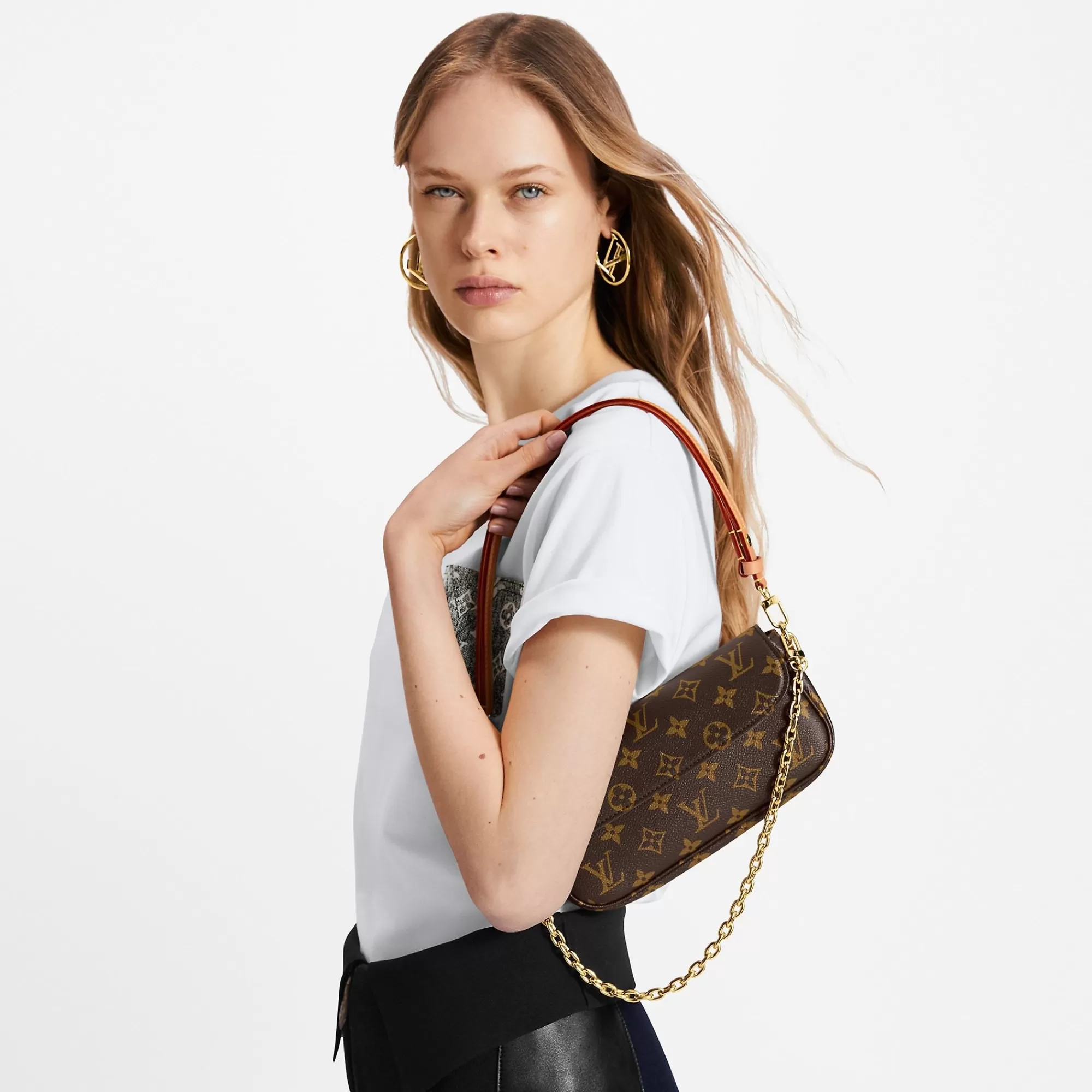 New Louis Vuitton Wallet On Chain Ivy