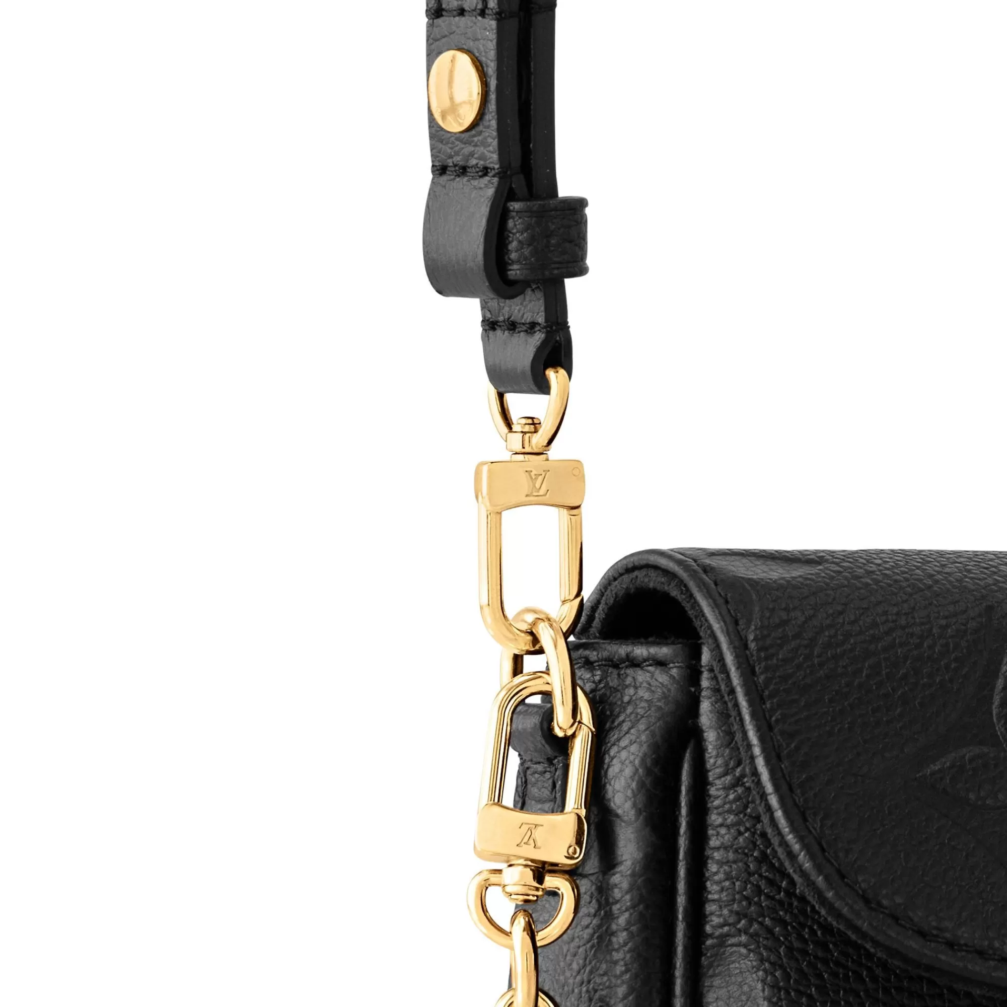 Cheap Louis Vuitton Wallet On Chain Ivy Black