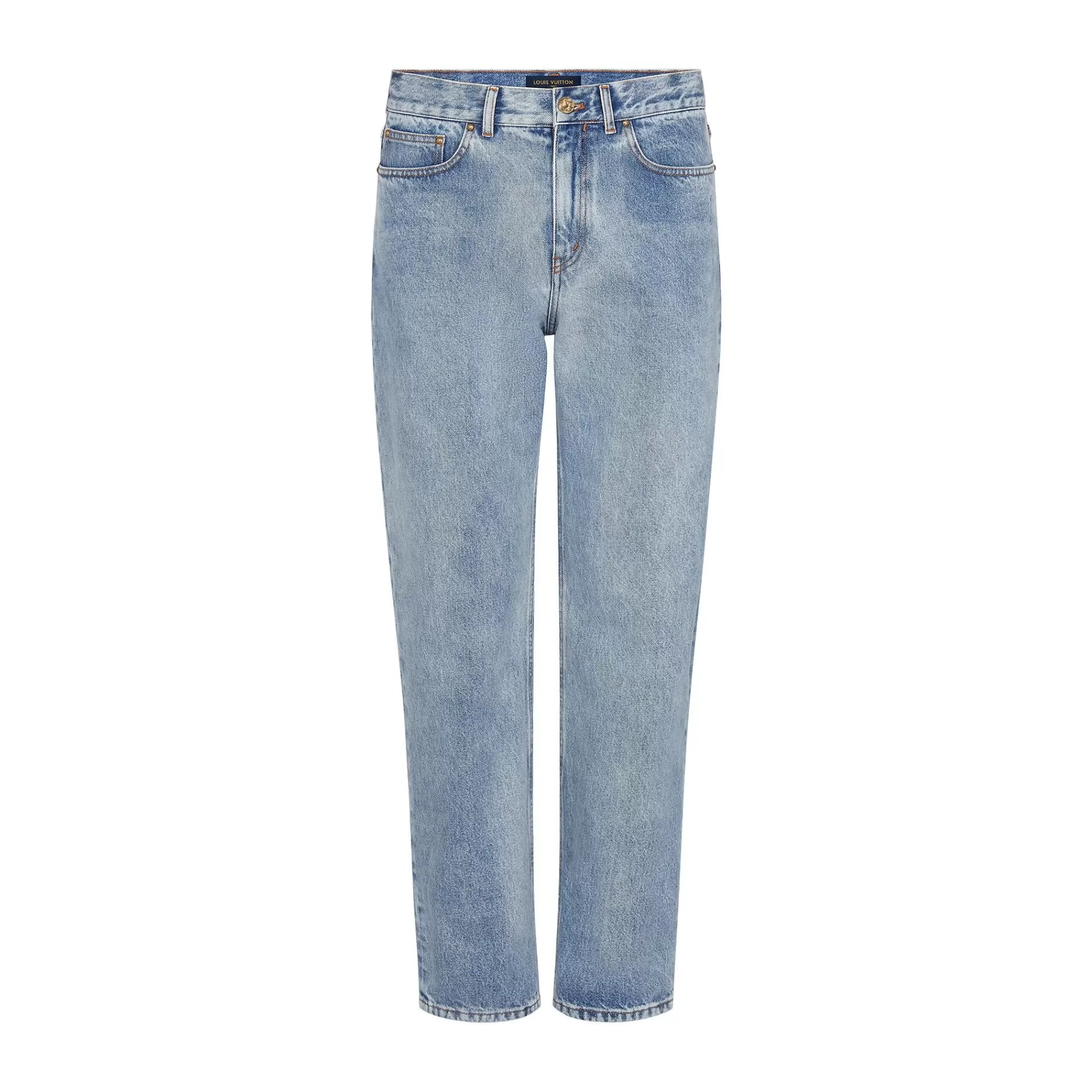 New Louis Vuitton Washed Regular Jeans