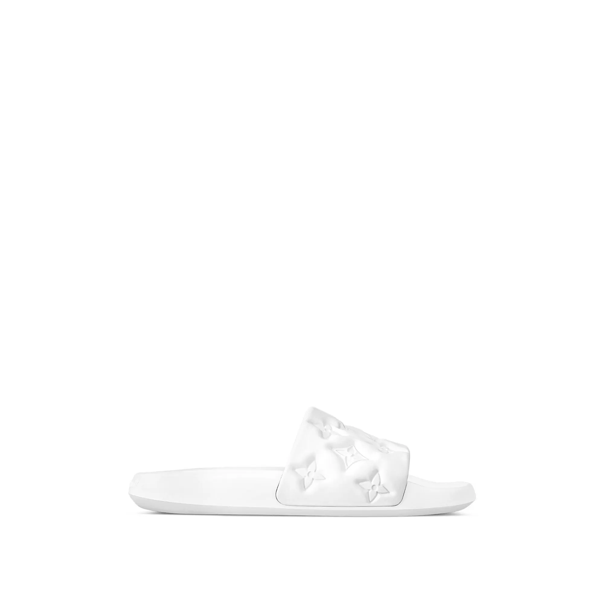 New Louis Vuitton Waterfront Mule White