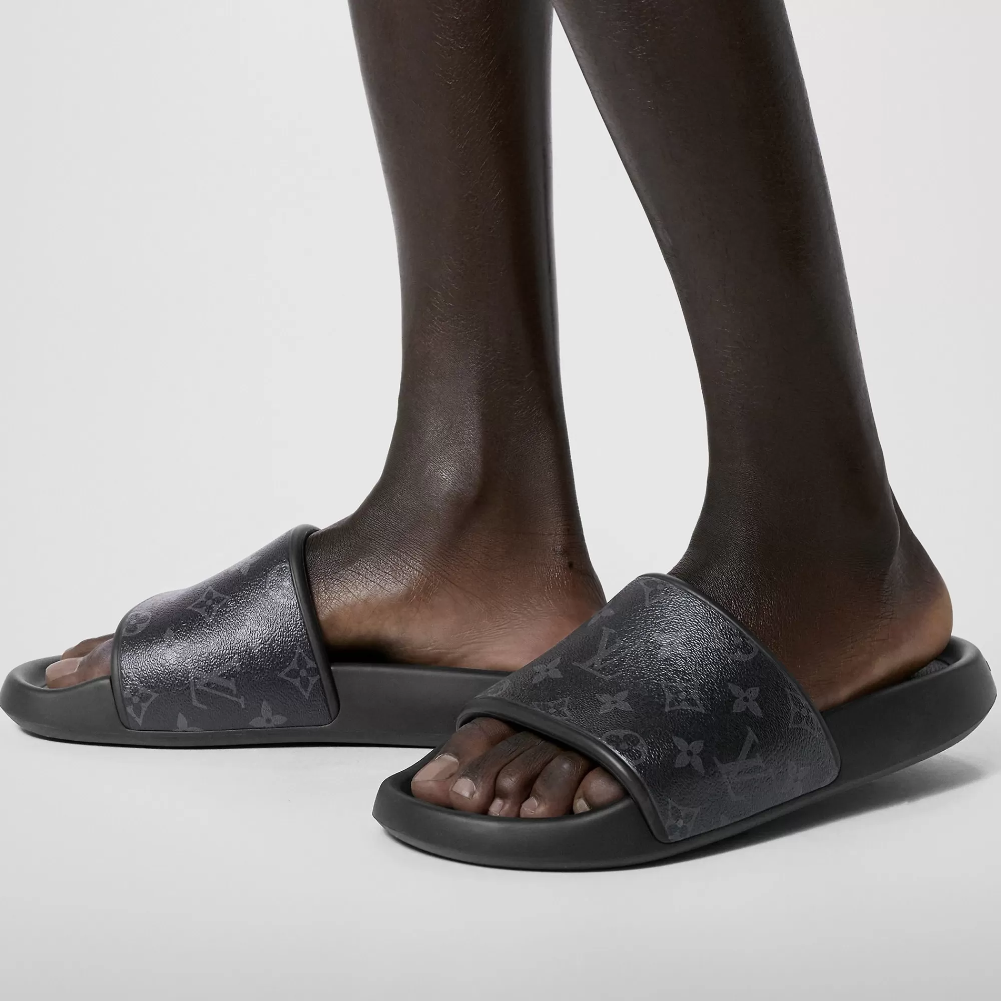 Cheap Louis Vuitton Waterfront Mule Monogram Eclipse