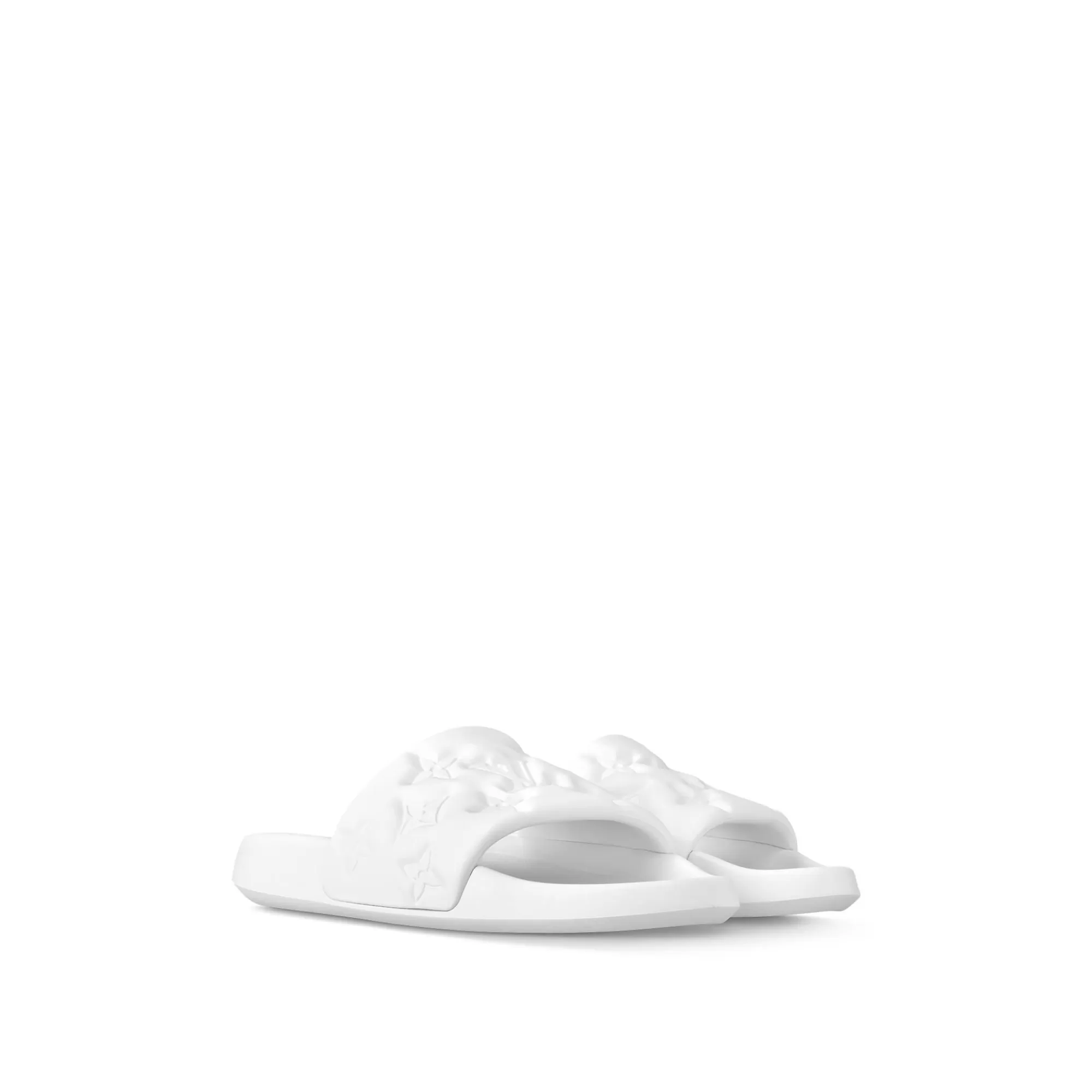 New Louis Vuitton Waterfront Mule White