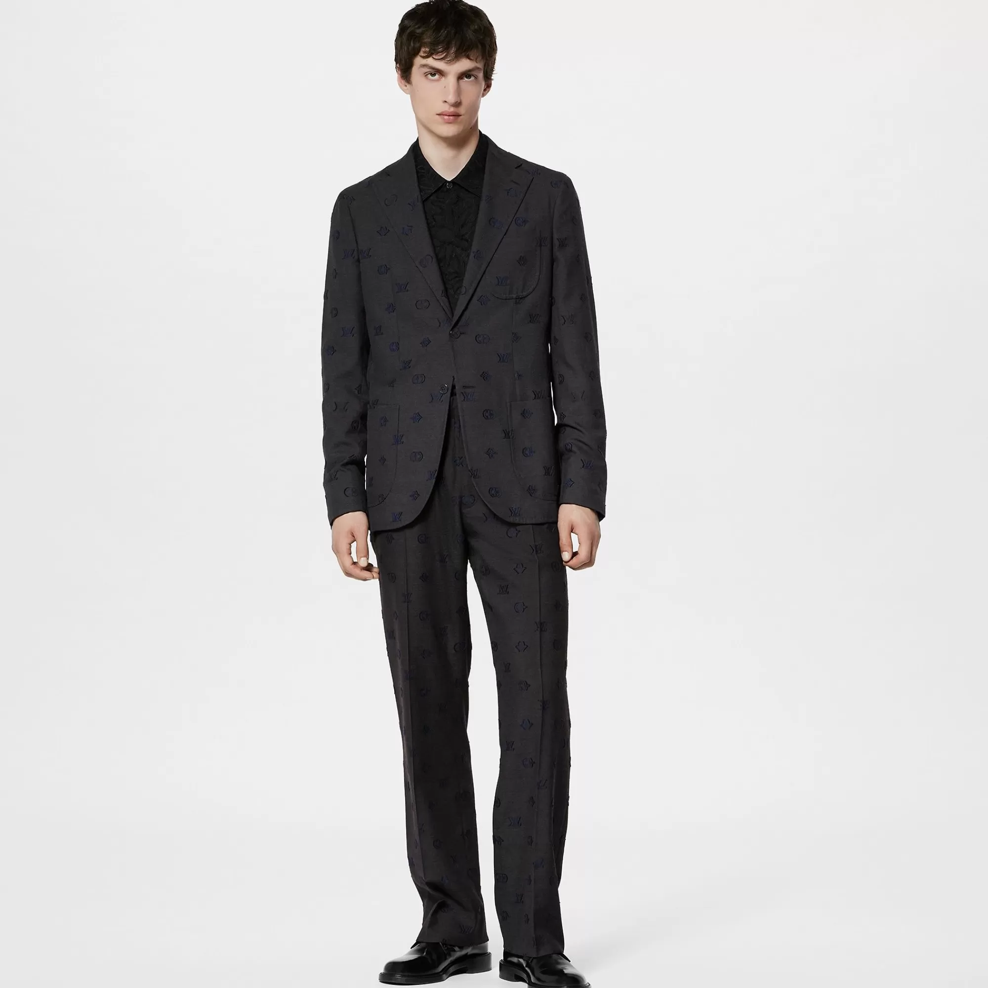 Outlet Louis Vuitton Wool Blend Drawstring Pants