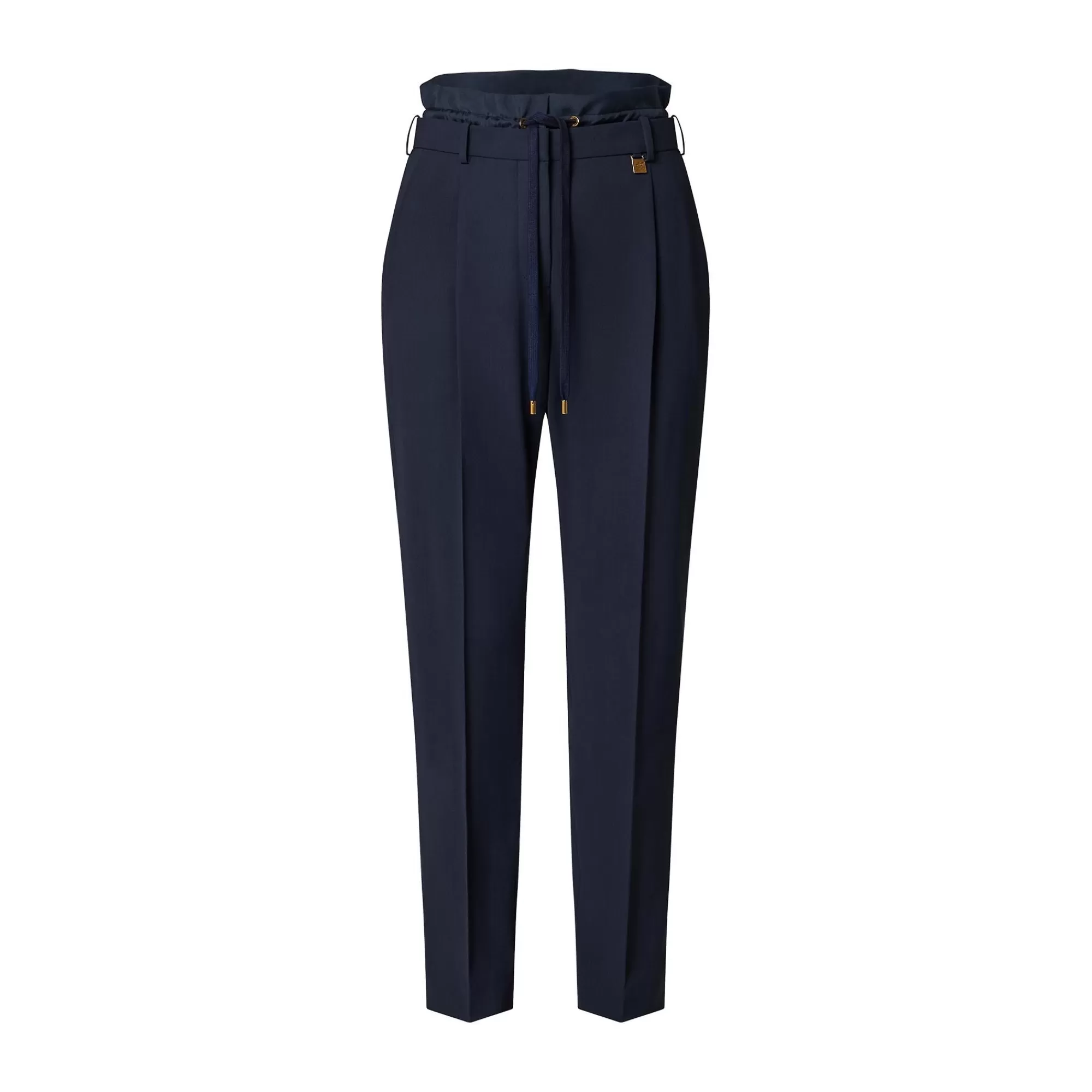 Store Louis Vuitton Wool Twill Trompe L'Oeil Paperbag Pants