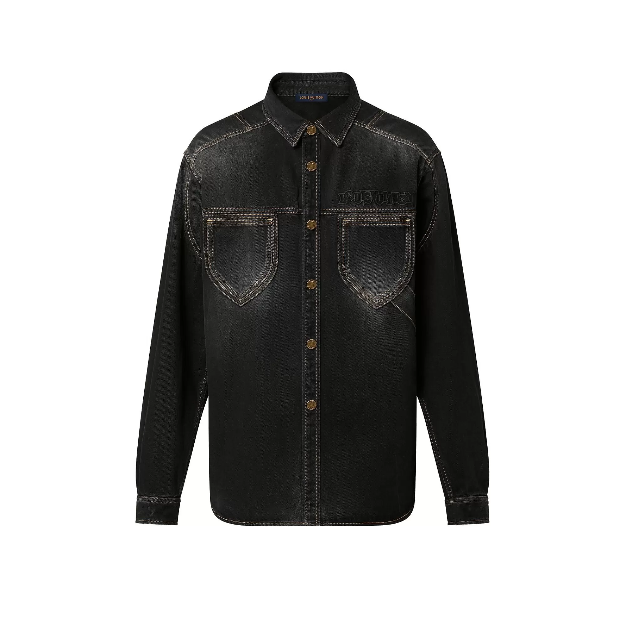 Cheap Louis Vuitton Workwear Denim Shirt