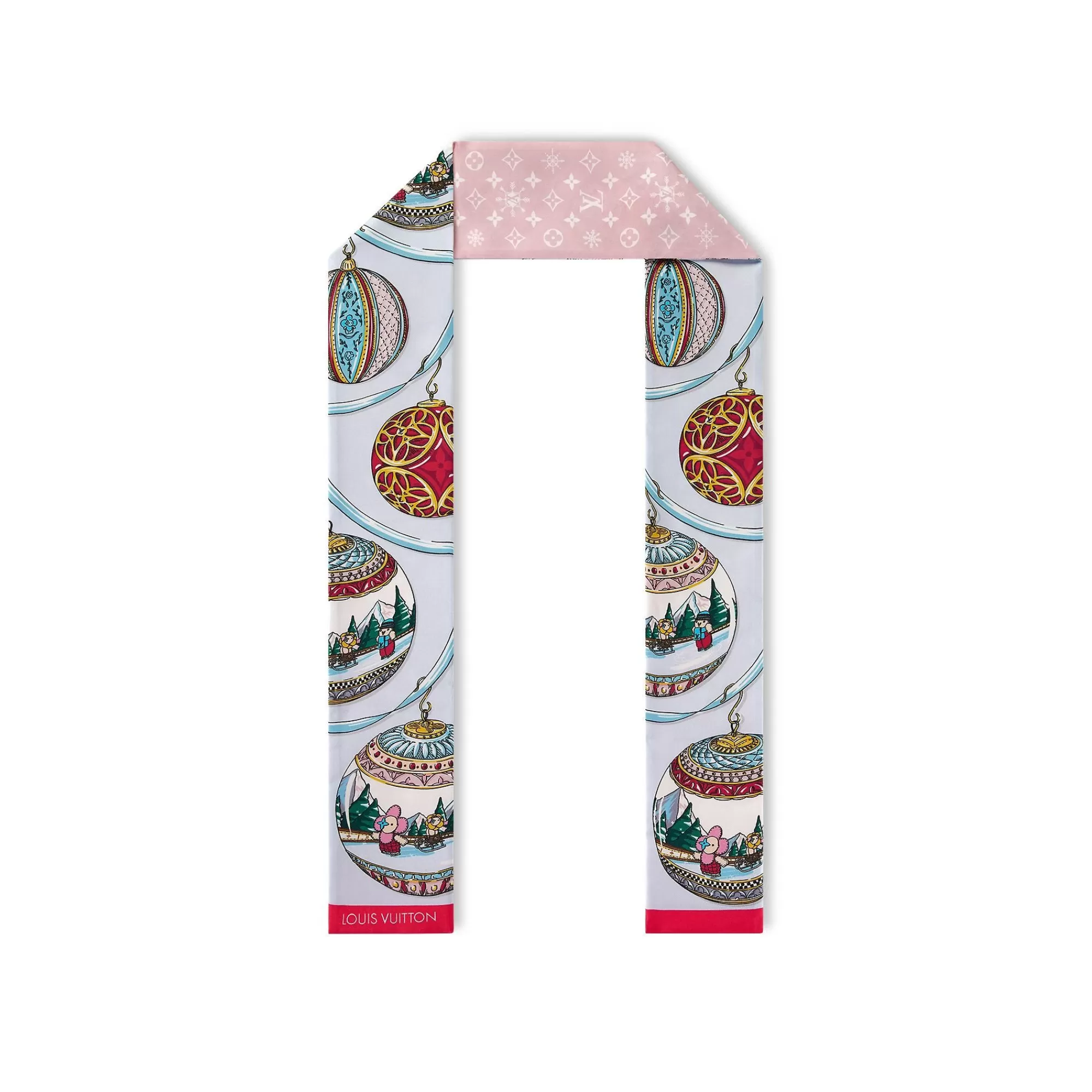 Discount Louis Vuitton Xmas Vivienne Bandeau Light Pink