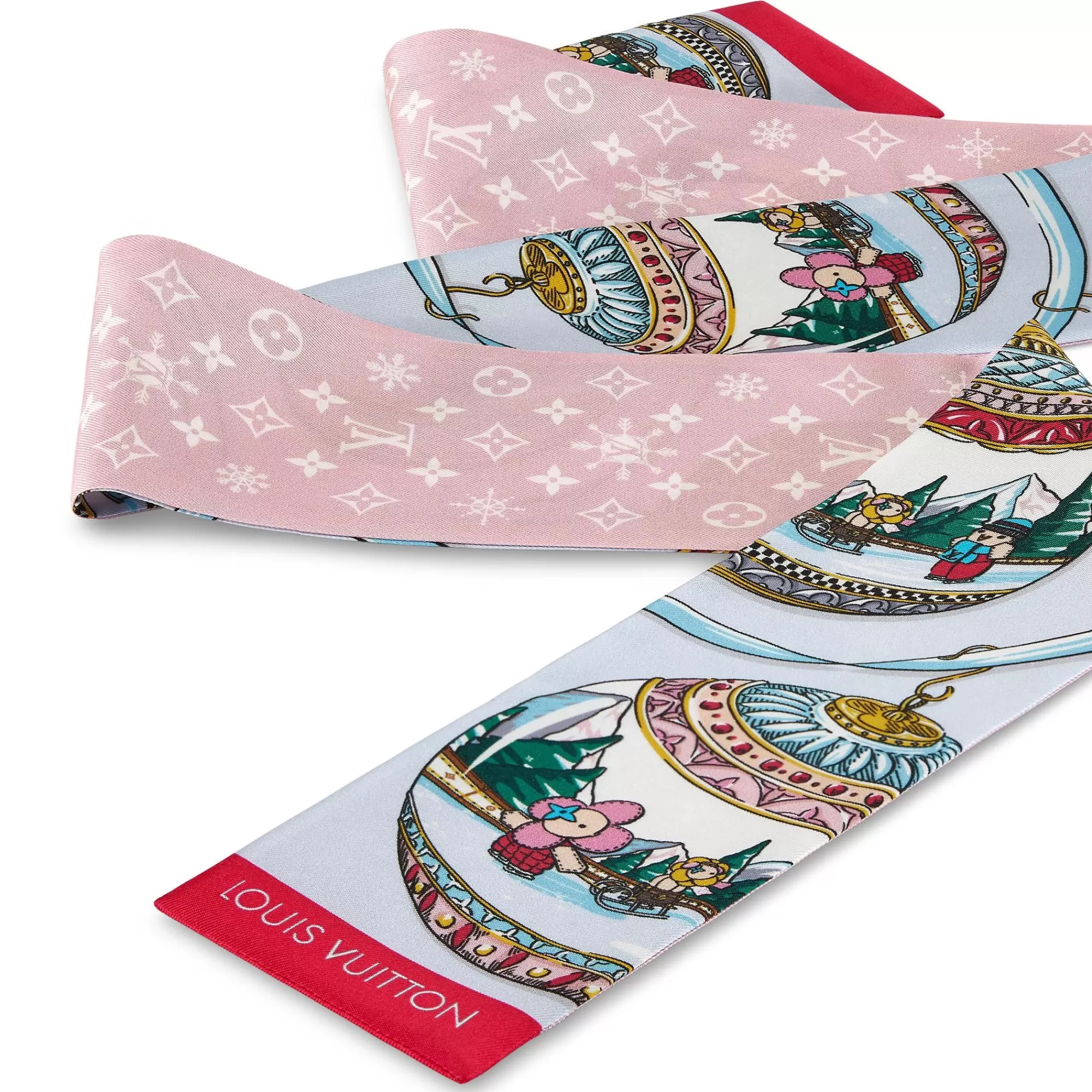 Discount Louis Vuitton Xmas Vivienne Bandeau Light Pink