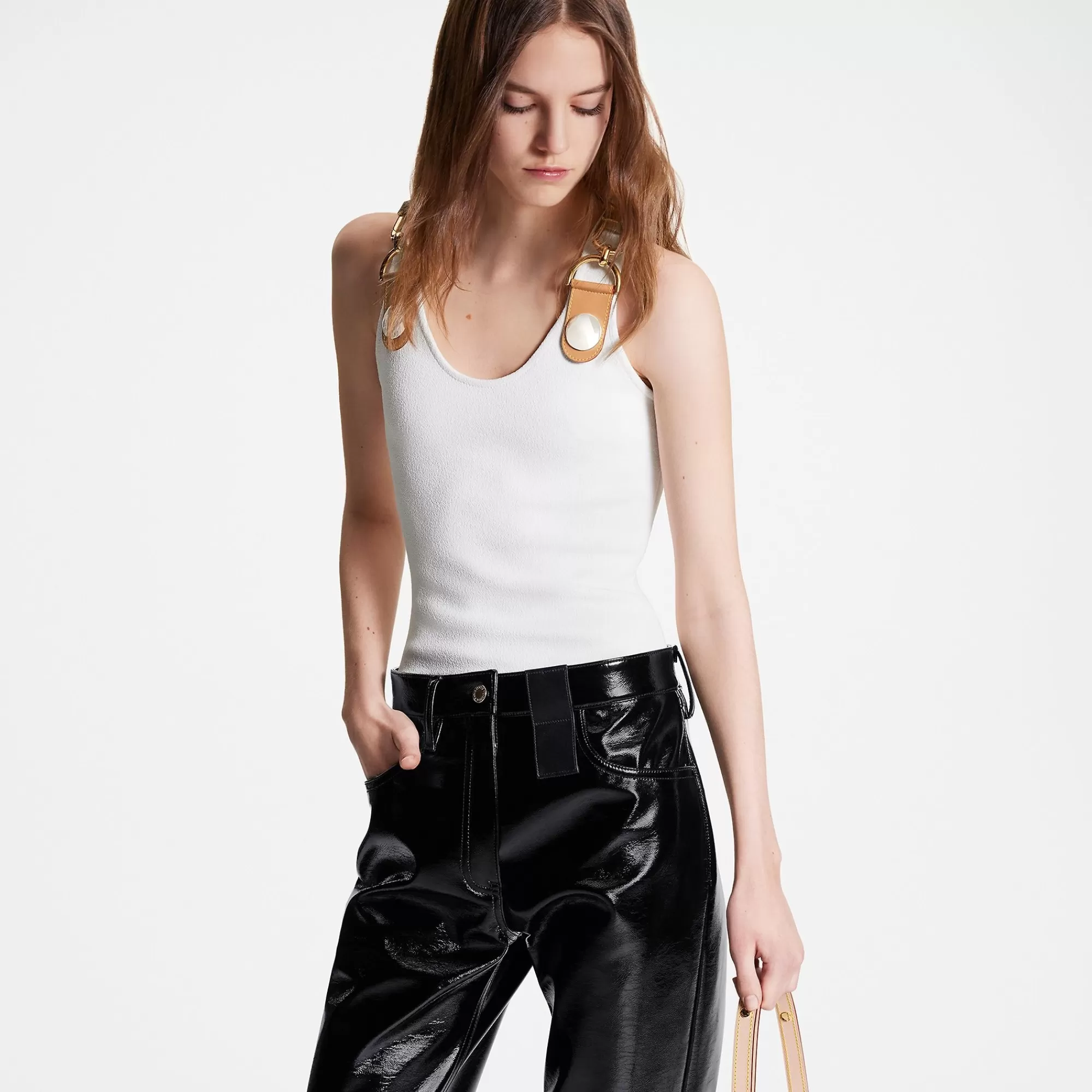 Outlet Louis Vuitton Xxl Buckle Tank Top