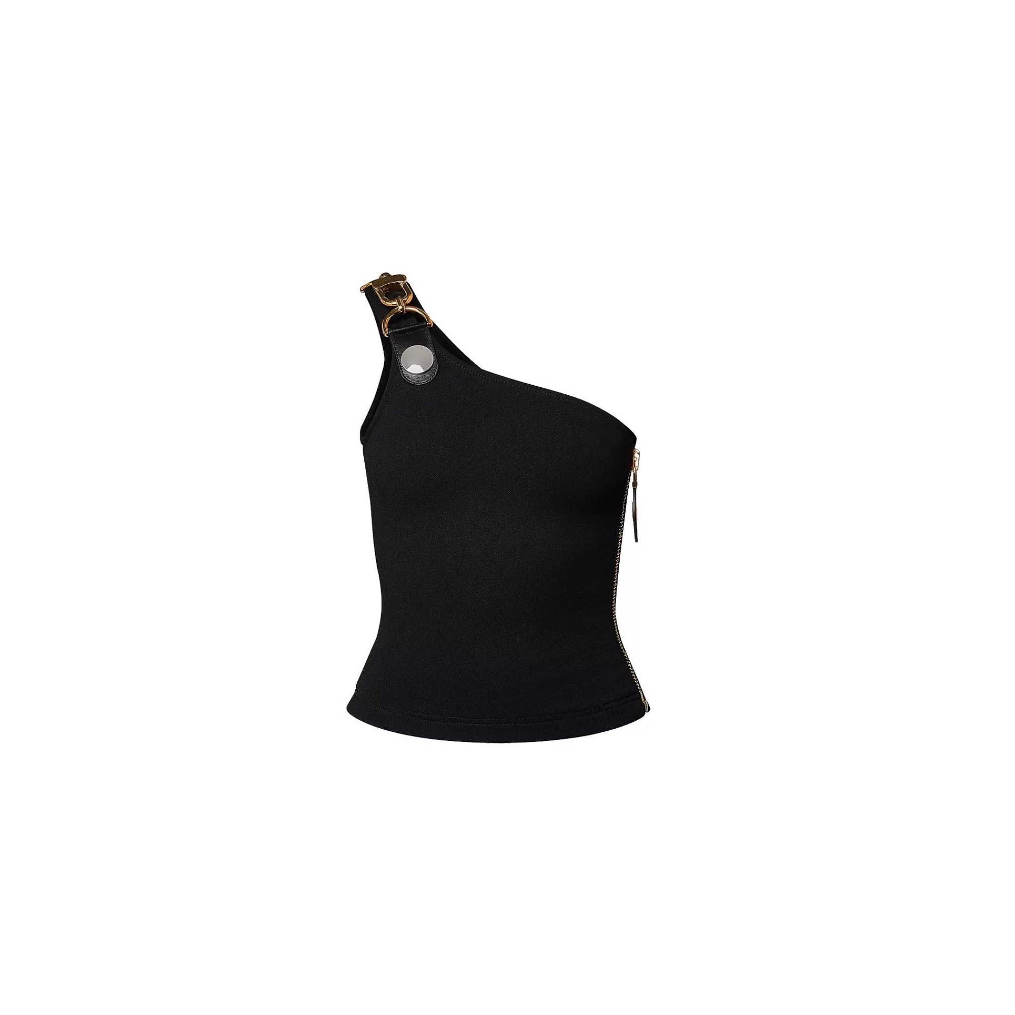 Fashion Louis Vuitton Xxl Detail One-Shoulder Top