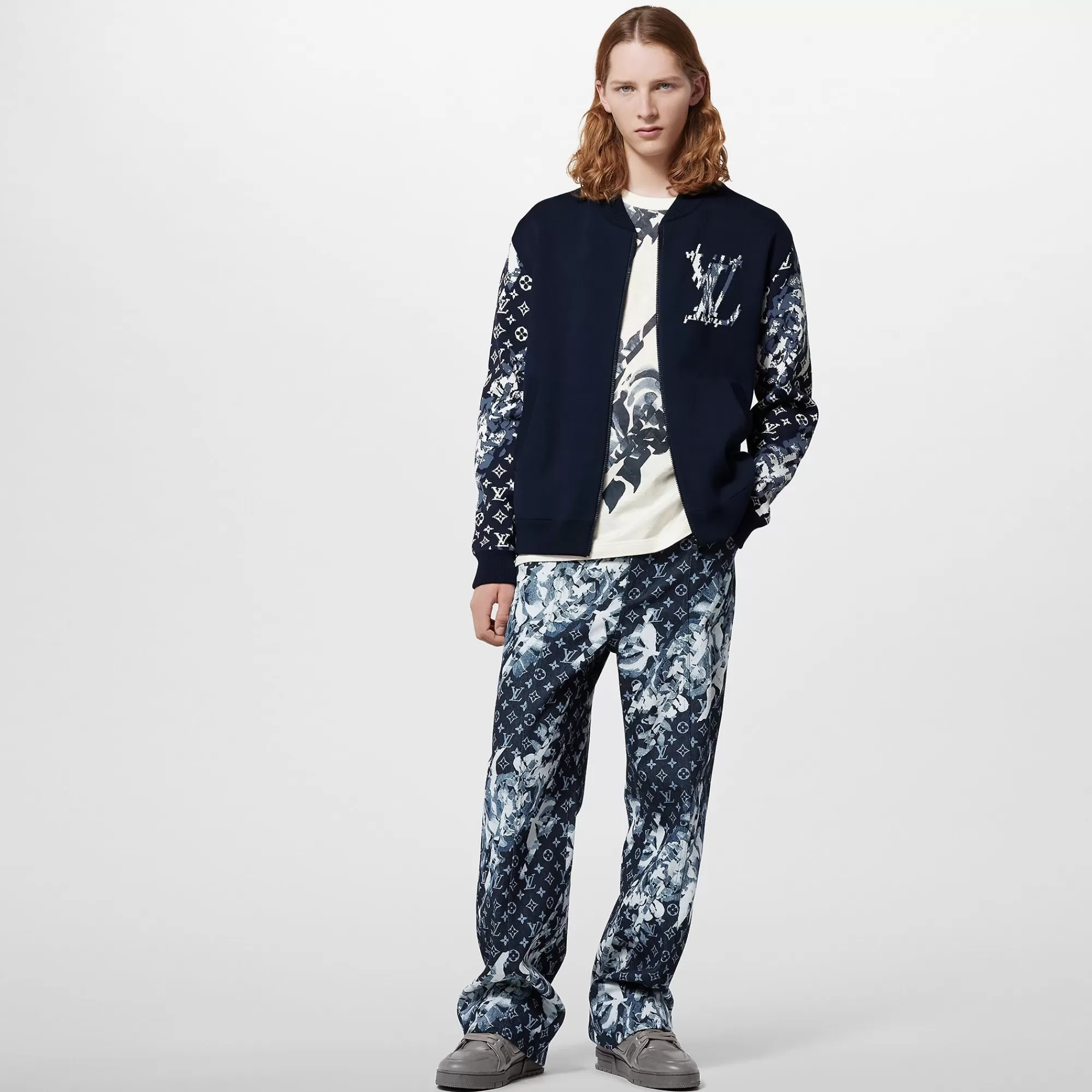 Discount Louis Vuitton Zipped Cotton Blend Blouson