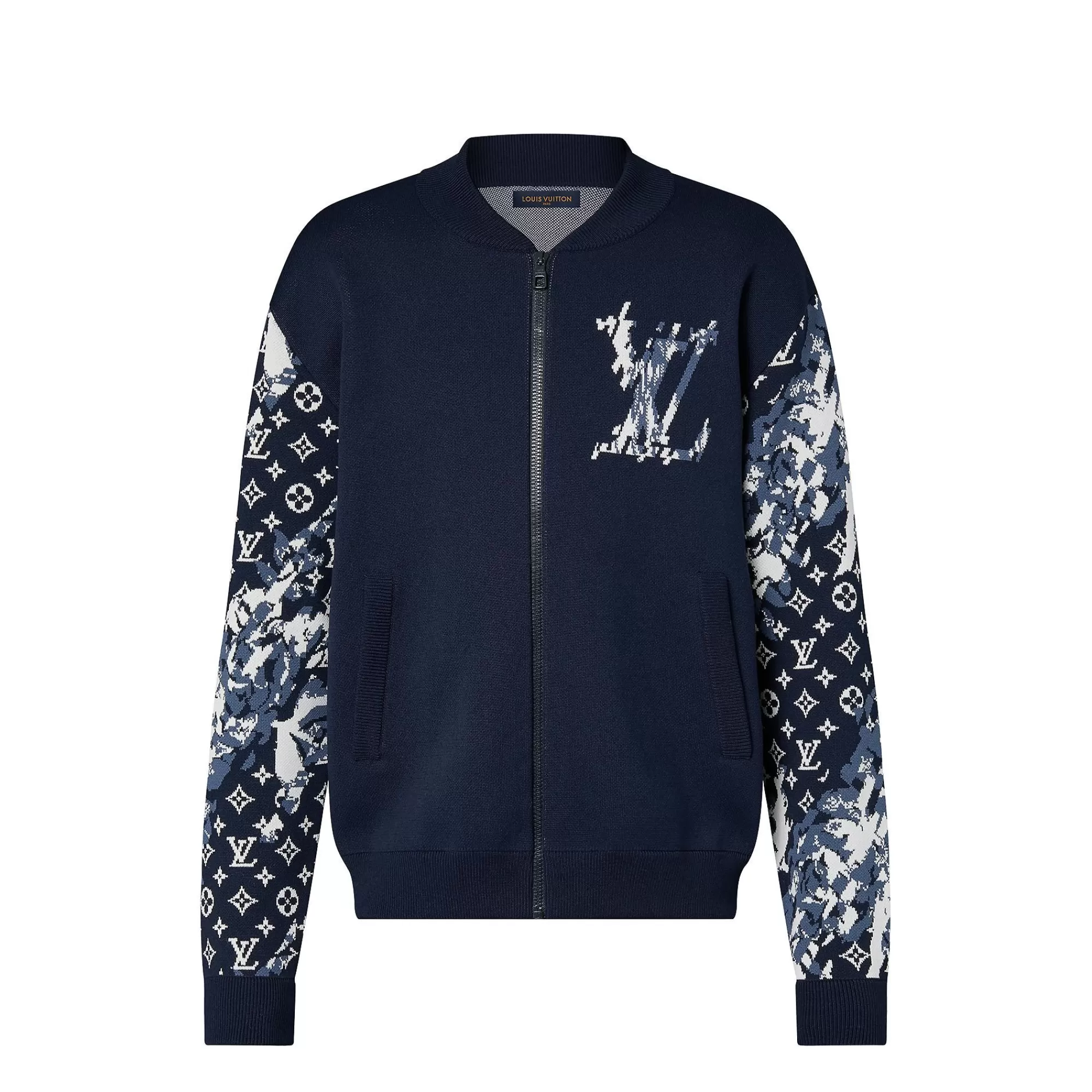 Discount Louis Vuitton Zipped Cotton Blend Blouson