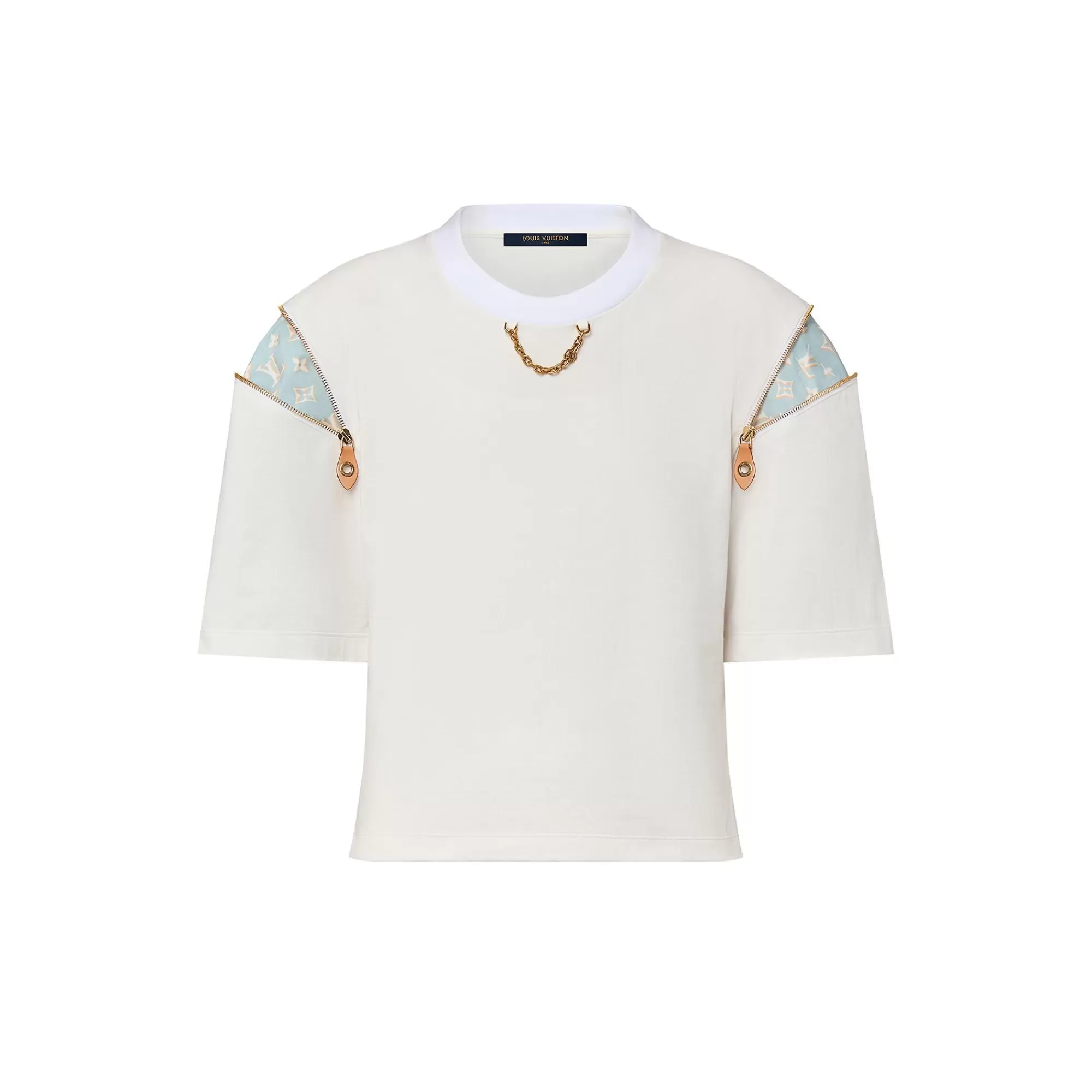 Online Louis Vuitton Zipper Sleeve T-Shirt